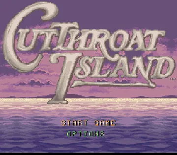 Cutthroat Island (Europe) screen shot title